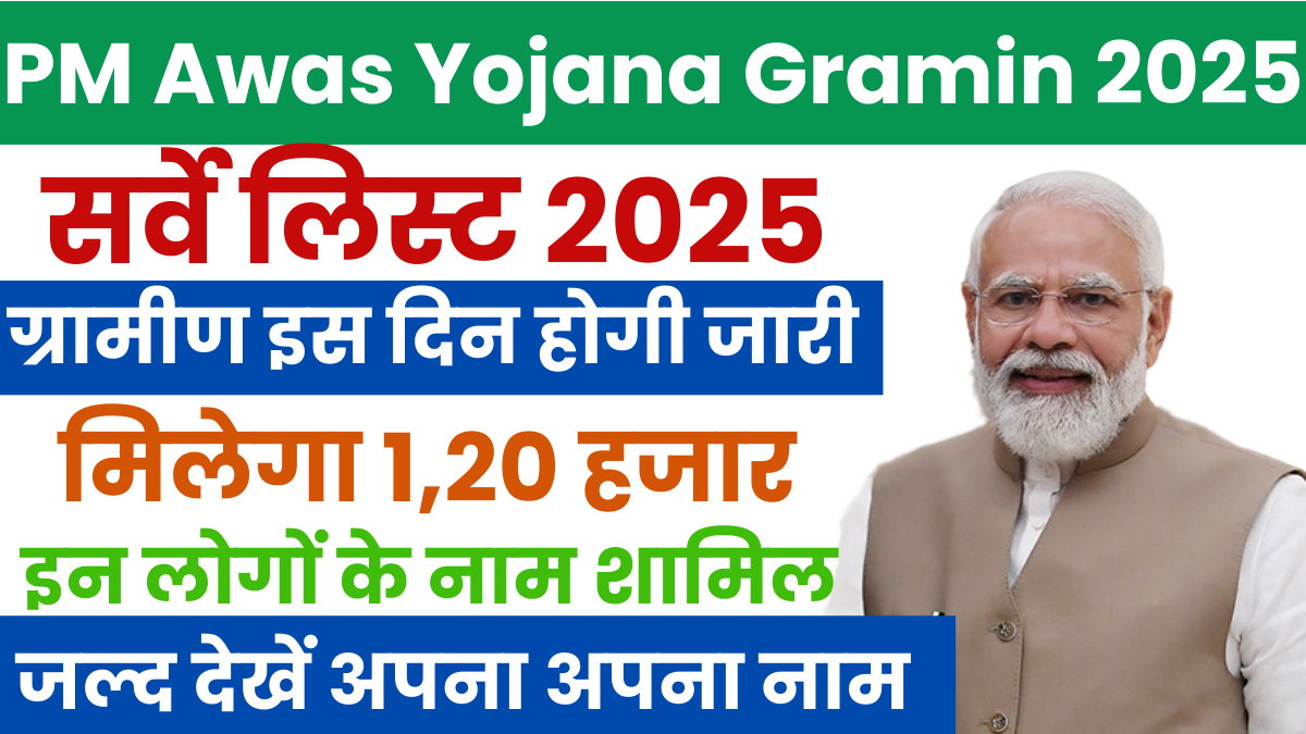 PM Awas Yojana Gramin Survey List 2025